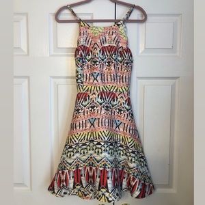 SUPER CUTE pattern dress